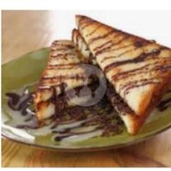 Roti Tawar Bakar Coklat