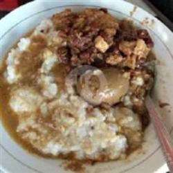 Bubur Gudeg Telor Suwir