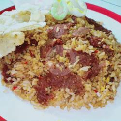 Nasi Goreng Rendang Komplit