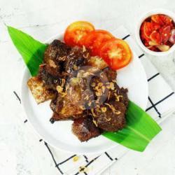 Paket Iga Bakar   Kuah Sop   Nasi