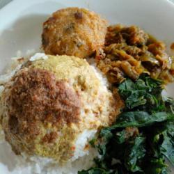 Nasi Padang Perkedel