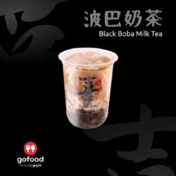 Black Boba Milk Tea