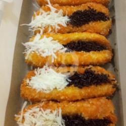 Pisang Selimut Coklat Keju