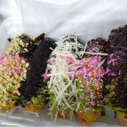 Pisang Criapy Coklat Strawberry Greentea