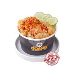 (sambal Goang) Ayam Geprek Rice Bowl