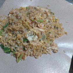 Nasi Goreng Mawut Putih Pedas