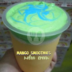 Mango Smoothies Melon Cream