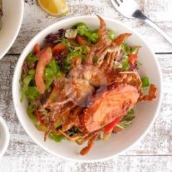 Crispy Softshell Crab Salad