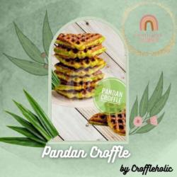 3 Pcs Pandan Butter Croffle