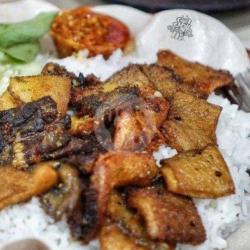 Nasi Lalap Babat Bakar