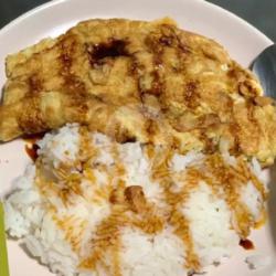 Nasi Telor Dadar Kecap