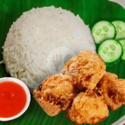 Nasi Chicken Karage