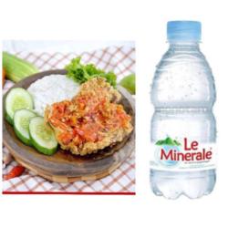 Nasi Geprek   Mineral