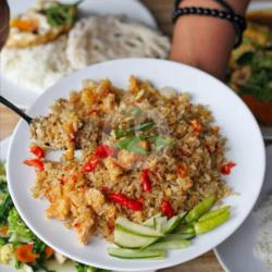 Nasi Goreng Geprek   Free Telor Dadar