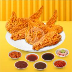 Ala Carte 8 Wings Pilihan Sambal / Sauce