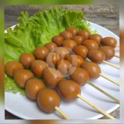 Sate Telor Puyu Per Tusuk