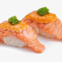 Aburi Salmon Mentai Nigiri