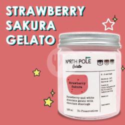 250ml Strawberry Sakura Gelato