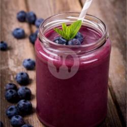 Blueberry Blast Smoothie (blueberry, Fruits, Flaxseed, Almond Milk) / 1 Cup 14oz