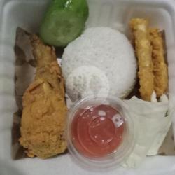 Nasi Ayam Crispy Saos Original