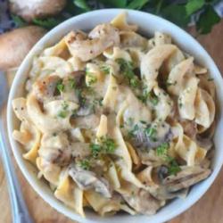 Macaroni Chicken Stroganoff