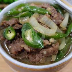 Daging Sapi Saus Tiram Pedas