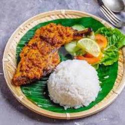 Ayam Bakar Rica-rica   Tahu Tempe   Nasi