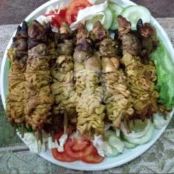 Sate Ati Usus Goreng