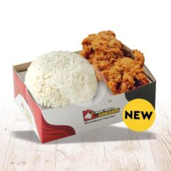 Nasi Crispy Fried Chicken