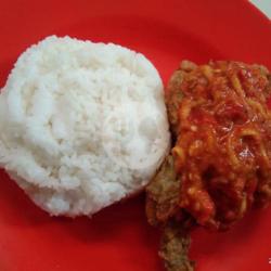 Nasi Sayap Geprek Sambel Pencit