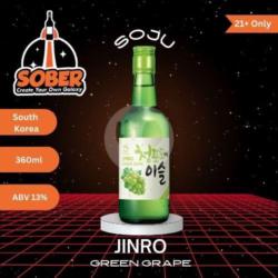 (21 ) Soju Jinro Green Grape 360ml