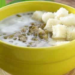 Bubur Kacang Ijo  Roti