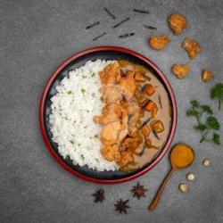 Chicken Karaage Curry Rice