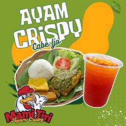 Ayam Crispy Cabe Ijo - Teh Es
