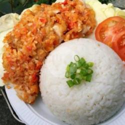 Nasi Katsu Geprek