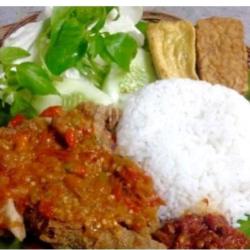 Peket Ayam Penyet Rajo Sambel