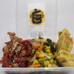 Spicy Beefken Bellpepper No Rice