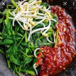 Rujak Kangkung Dadakan