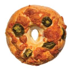Jalapeno Cheese Bagel