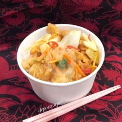 Rice Bowl Ayam Asam Manis