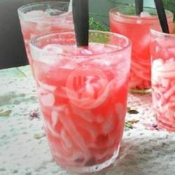 Es Kelapa Muda Sirup Framboze