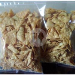 Keripik Pangsit/bawang 100gr.