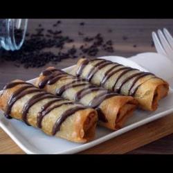 Lumpia Pisang Coklat