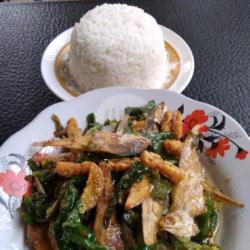 Nasi Ikan Asin Bulu Ayam