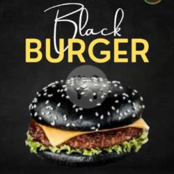 Black Chesee Beef Burger