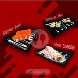 Paket 2 Salmon Sushi (3 Porsi)