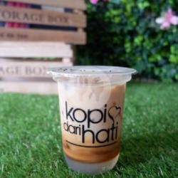 Ice Lychee Coffee Latte