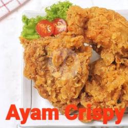 Ayam Crispy   Nasi   Tahu   Tempe   Kuah Sop