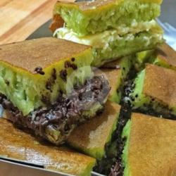 Keju Coklat Susu Pandan
