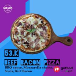 Beef Bacon Pizza
